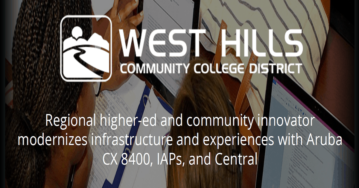 West Hills Community College District DataSmart Computers