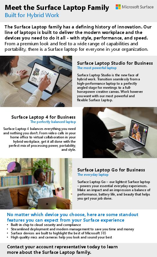 Surface Laptop Family Flyer Thumb &Ndash; Data-Smart Computers
