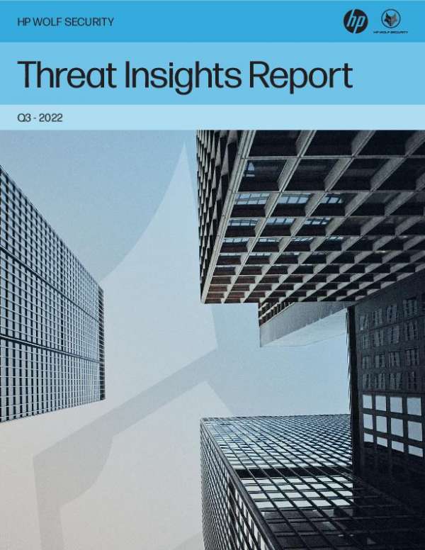 HP Wolf Security Threat Insights Report