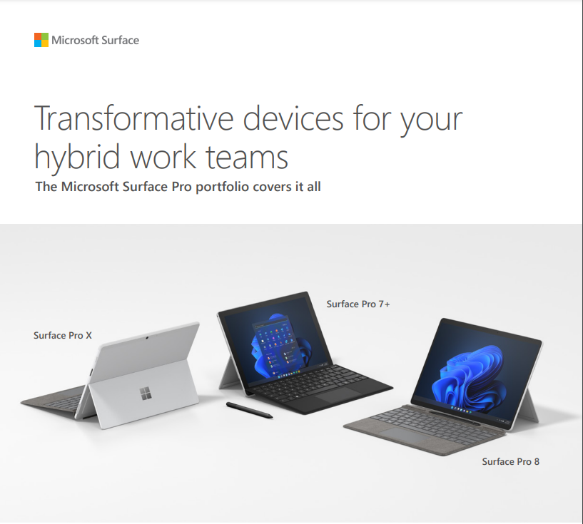 Surface Pro &Ndash; Data-Smart Computers