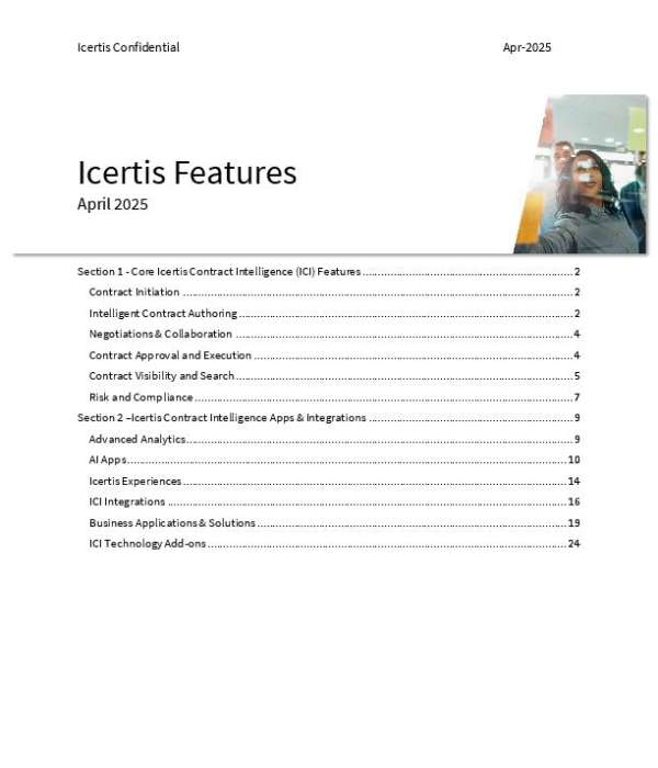 Icertis Solutions Summary Thumb &Ndash; Data-Smart Computers