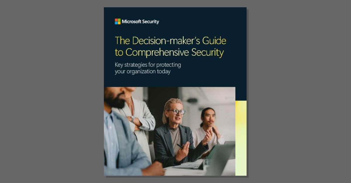 Eb Msft Security The Decisionmakers Guide To Comprehensive Security Pdf V4 3 6 Fb Thumb &Ndash; Data-Smart Computers