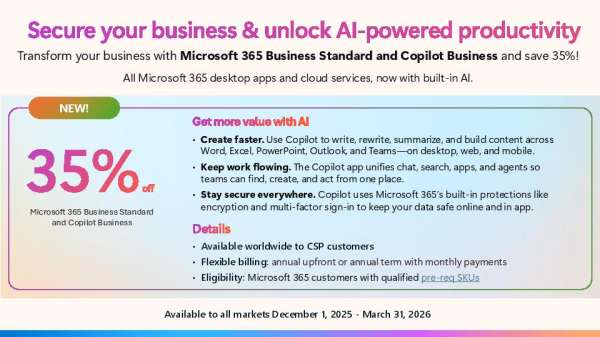 Offer M365 Business Standard Copilot Business Thumb &Ndash; Data-Smart Computers