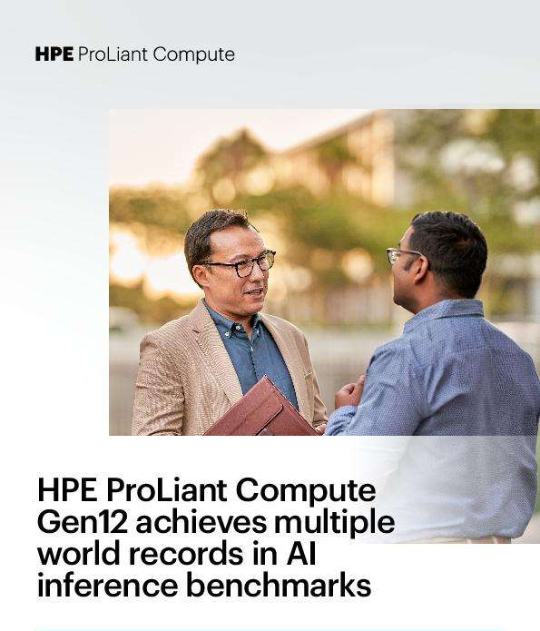 Infographic Hpe Proliant Compute Gen12 Achieves Multiple World Records In Ai Inference Benchmarks Thumb &Ndash; Data-Smart Computers