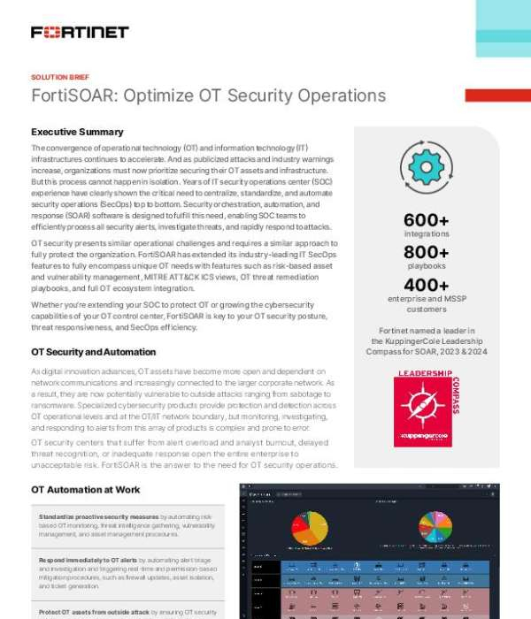 Sb Fortisoar Security Thumb &Ndash; Data-Smart Computers
