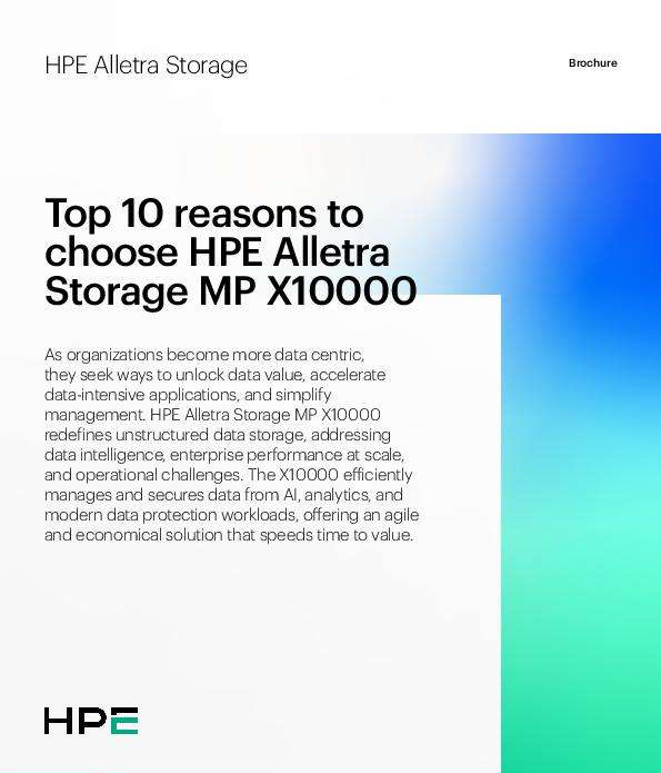 Top 10 Reasons To Choose Hpe Alletra Storage Mp X10000 1 Thumb &Ndash; Data-Smart Computers